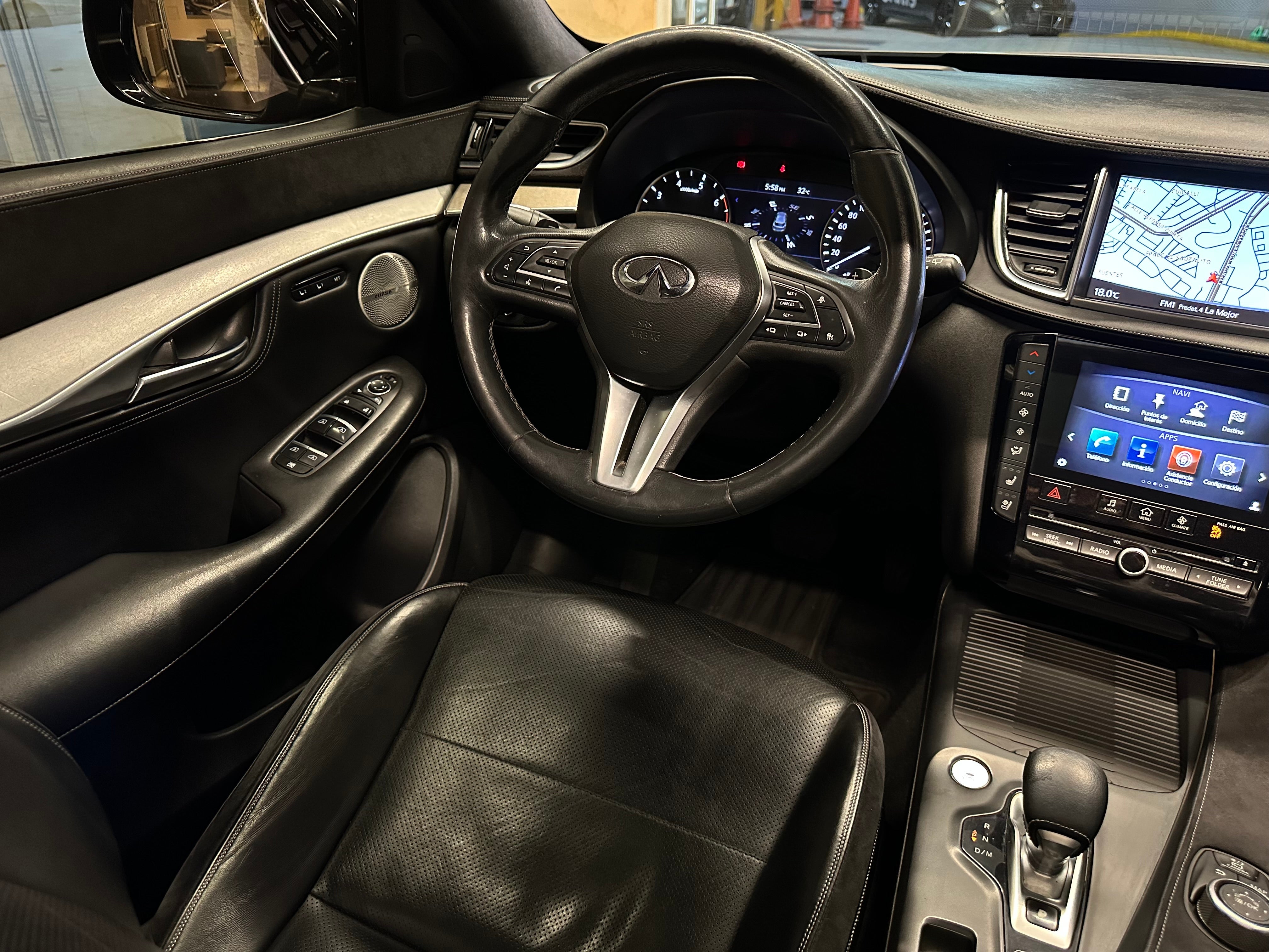 2019 INFINITI QX50 ESSENTIAL L4 2.0T 268 CP 5 PUERTAS AUT PIEL BA AA QC
