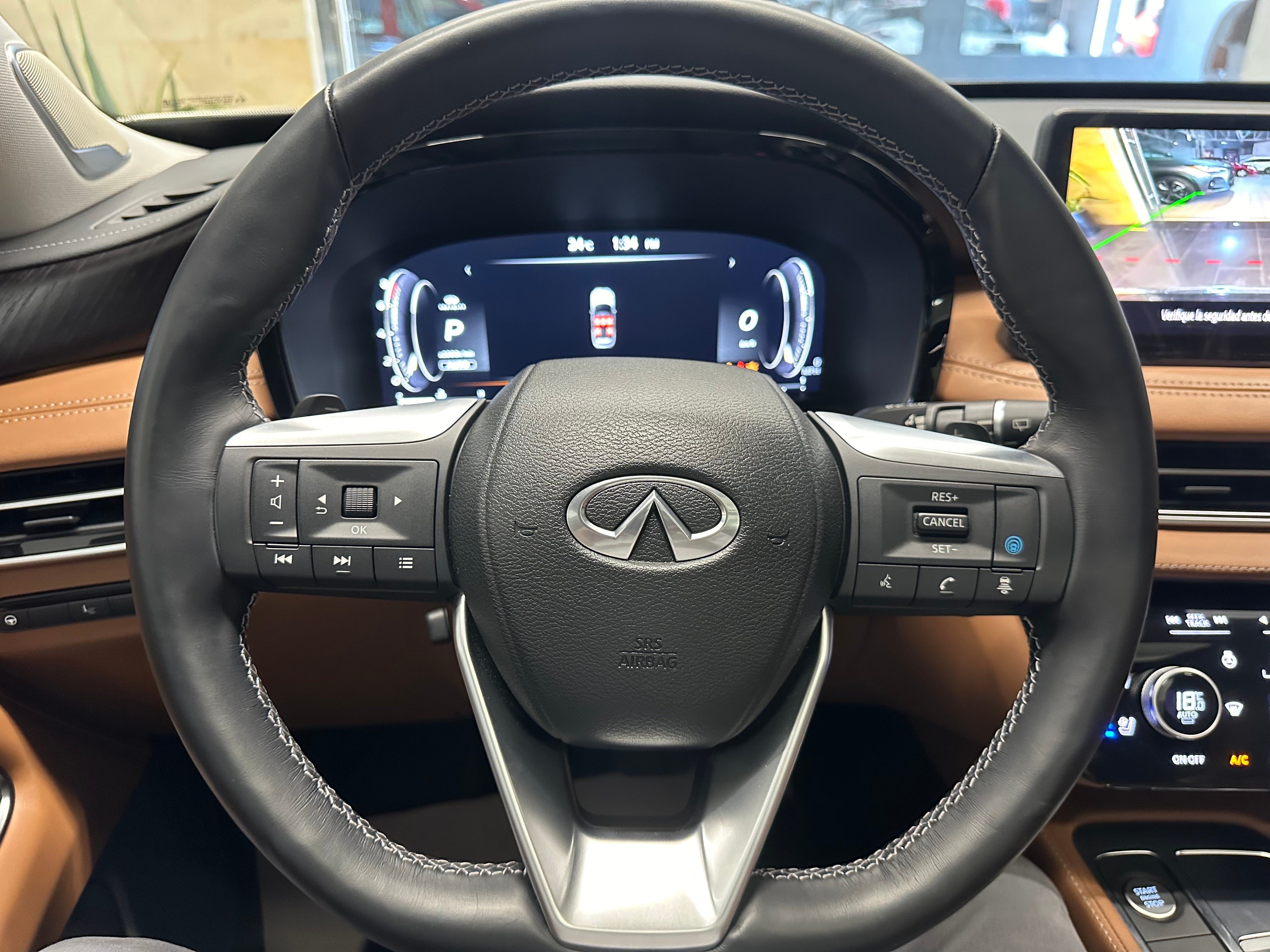 2023 INFINITI QX60 SENSORY V6 3.5L 279 CP 5 PUERTAS AUT PIEL BA AA QC