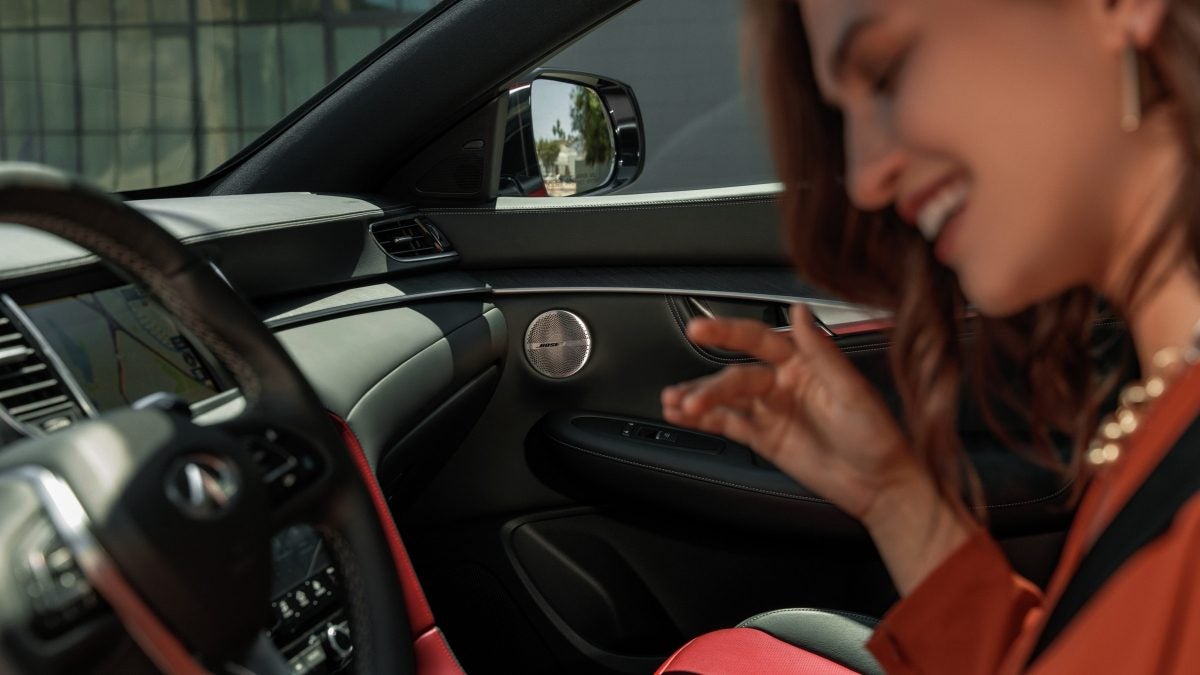 Interior de vehículos infiniti