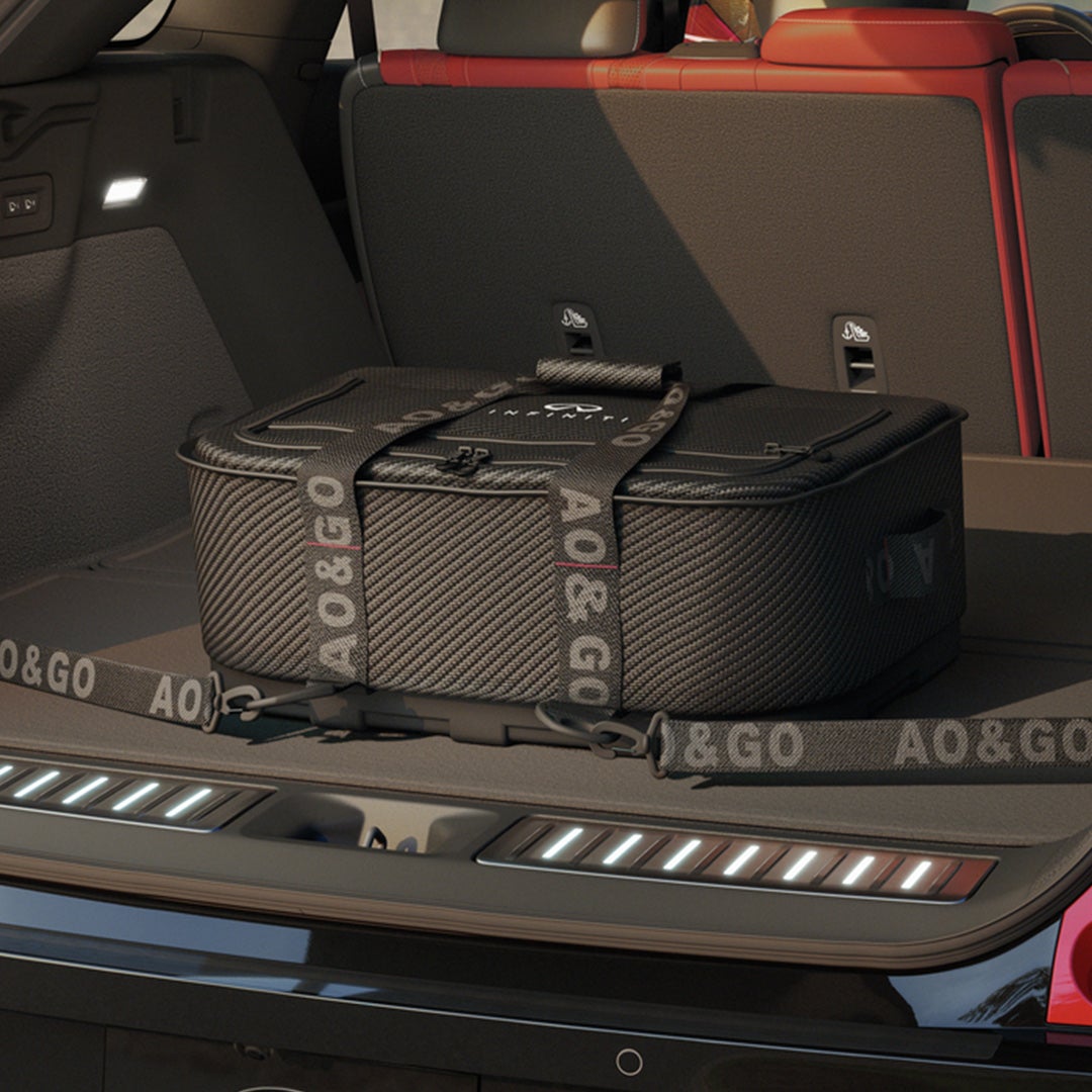 INFINITI QX50 using InTouch infotainment system